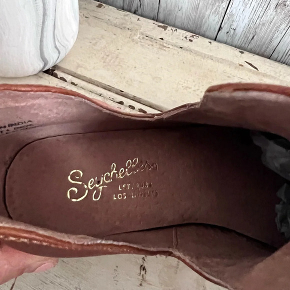 Women’s Seychelles Cognac Leather Ankle Boots 6 - Picture 4 of 5